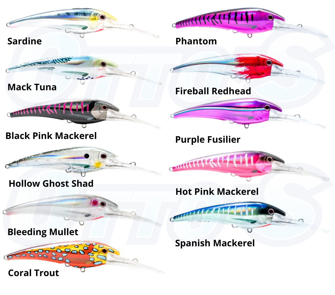 Nomad DTX Minnow 200mm Hard Body Fishing Lures - Outback Angler